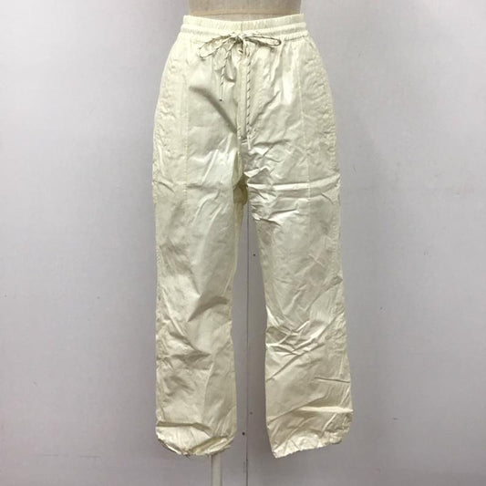 マウジー MOUSSY ボトムス ボトムス 010EAK30-7220 LAMINATE DRAWSTRING PT ドローストリングパンツ 1 無地 アイボリー / アイボリー /  レディース USED 古着 中古 10107947