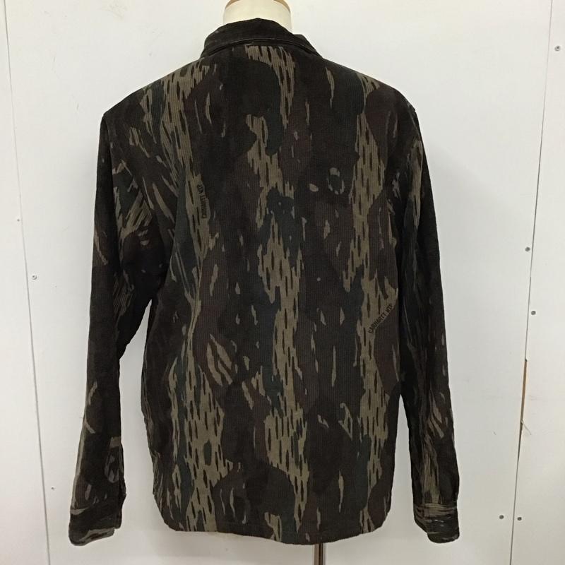 カーハート Carhartt ジャケット、上着 ジャケット、ブレザー I028827 コーデュロイ WHITSOME SHIRT JACKET シャツジャケット M カモフラージュ柄・迷彩 マルチカラー / マルチカラー /  メンズ USED 古着 中古 10123526