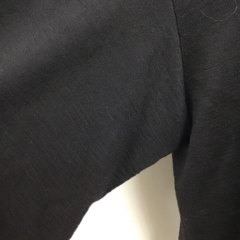 ラッピンノット WRAPINKNOT カットソー 長袖 長袖カットソー クルーネックカットソー ロングスリーブカットソー 3 無地 黒 / ブラック /  メンズ USED 古着 中古 10112824