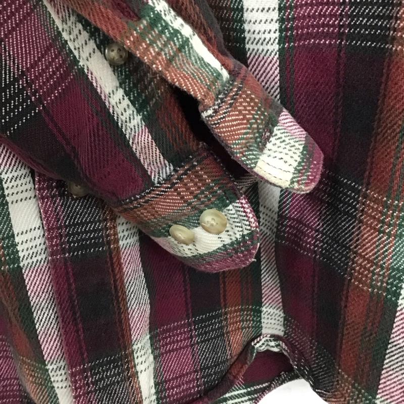 エディーバウアー Eddie Bauer シャツ、ブラウス 長袖 長袖シャツ チェックシャツ カラーシャツ M チェック マルチカラー / マルチカラー /  メンズ USED 古着 中古 10134891