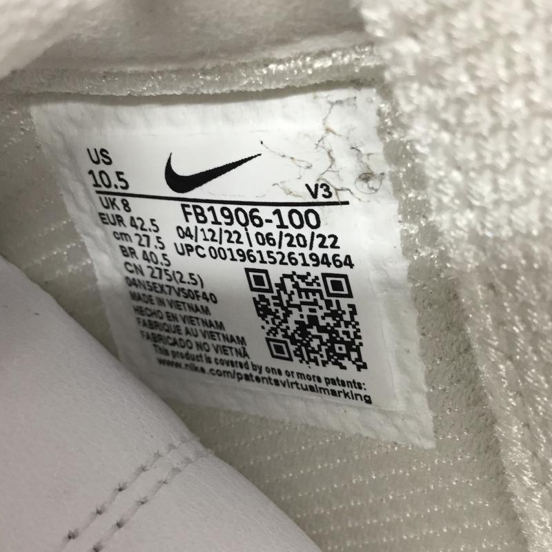 ナイキ NIKE スニーカー スニーカー FB1906 100 WMNS AIR FORCE 1 07 LX 27.5cm 箱有 27.5cm ロゴ、文字 白 / ホワイト /  メンズ USED 古着 中古 10111963
