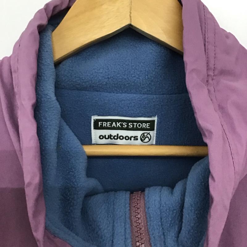 フリークスストア FREAK S STORE ジャケット、上着 ジャンパー、ブルゾン 1357248900062 FREAK S OUTDOORS 裏フリースハーフジッププルオーバー FREE 無地 紫 / パープル /  レディース USED 古着 中古 10140680
