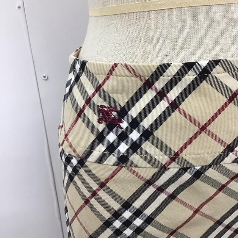 バーバリーロンドン Burberry London スカート ミニスカート ミニスカート スクエアスカート タイトスカート チェックパンツ 36 チェック マルチカラー / マルチカラー /  レディース USED 古着 中古 10114483