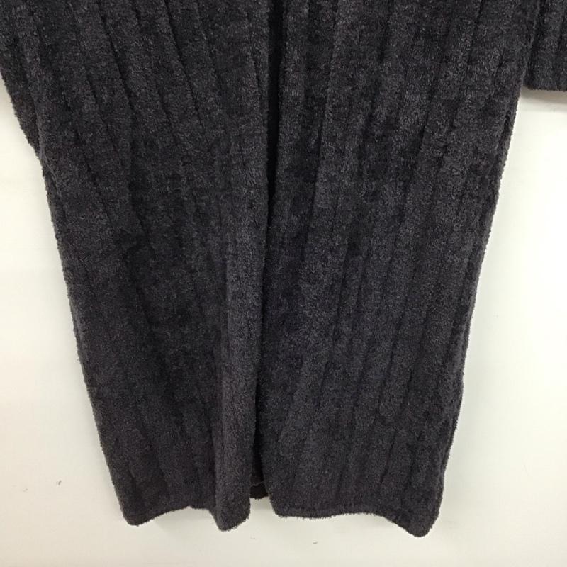 ジェラートピケ gelato pique カーディガン 長袖 PWNT224097 調温スムーズィーカーディガン ONE SIZE 無地 チャコールグレー / チャコールグレー /  レディース USED 古着 中古 10144998