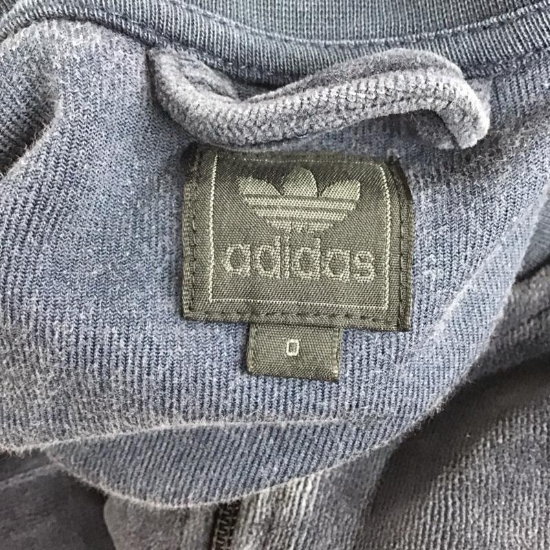アディダス adidas ジャケット、上着 ジャンパー、ブルゾン ベロア 無地 紺 / ネイビー /  メンズ USED 古着 中古 10121753