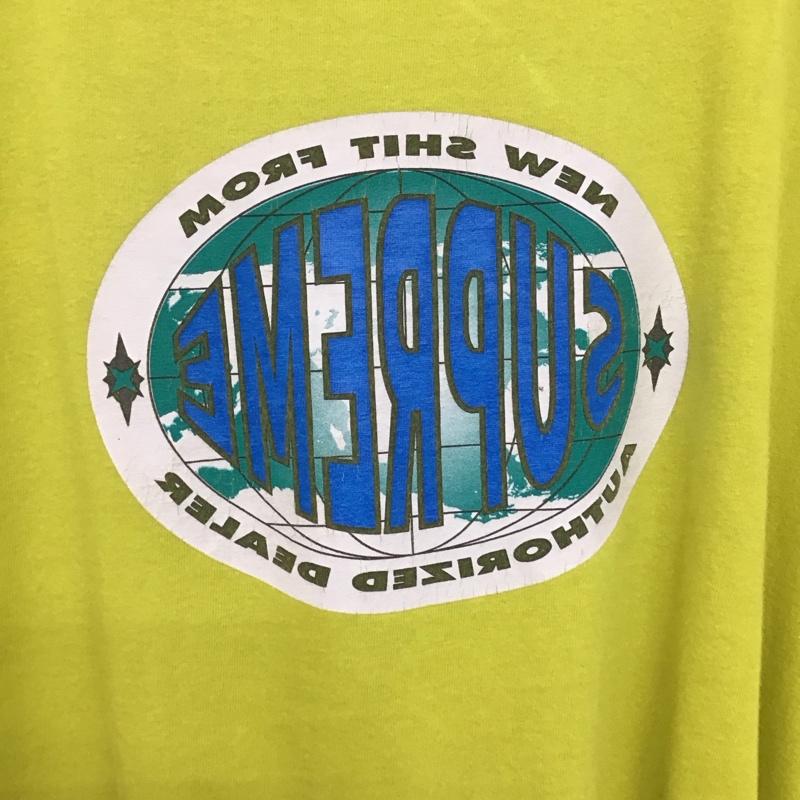シュプリーム Supreme Tシャツ 半袖 New Shit Tee M プリント 黄緑 / イエローグリーン /  メンズ USED 古着 中古 10134844