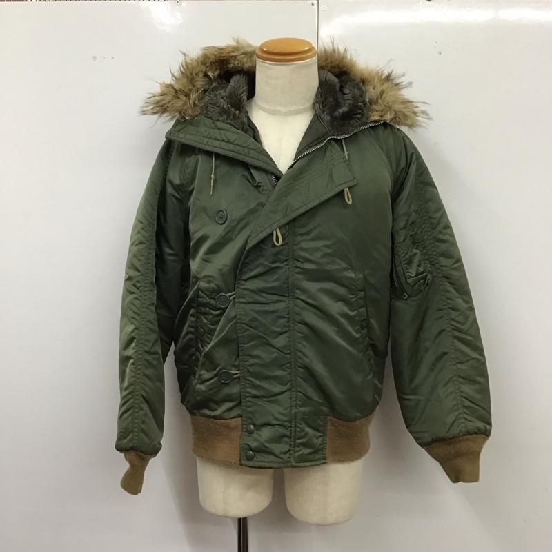 スピーワック SPIEWAK ジャケット、上着 ジャンパー、ブルゾン N-2B 無地 カーキ / カーキ /  メンズ USED 古着 中古 10121760