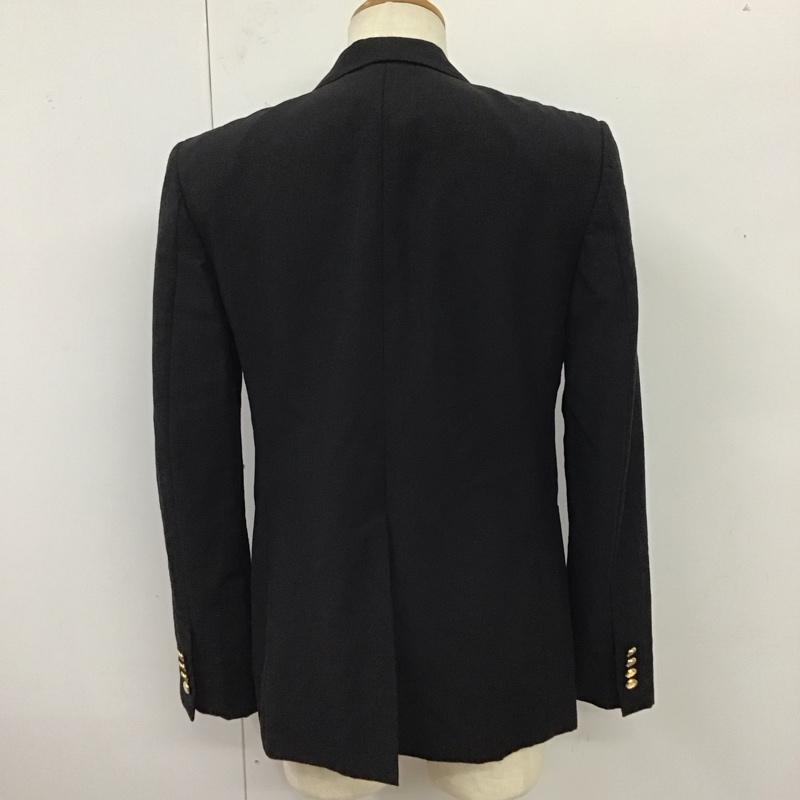 グッチ GUCCI ジャケット、上着 ジャケット、ブレザー Eschatology 金ボタン 48 ワンポイント 黒 / ブラック /  メンズ USED 古着 中古 10119672