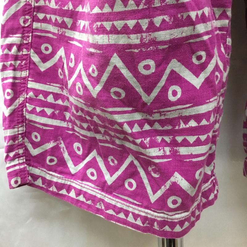 コロンビア Columbia パンツ ショートパンツ ハーフパンツ XL 総柄 紫 / パープル /  メンズ USED 古着 中古 10108756