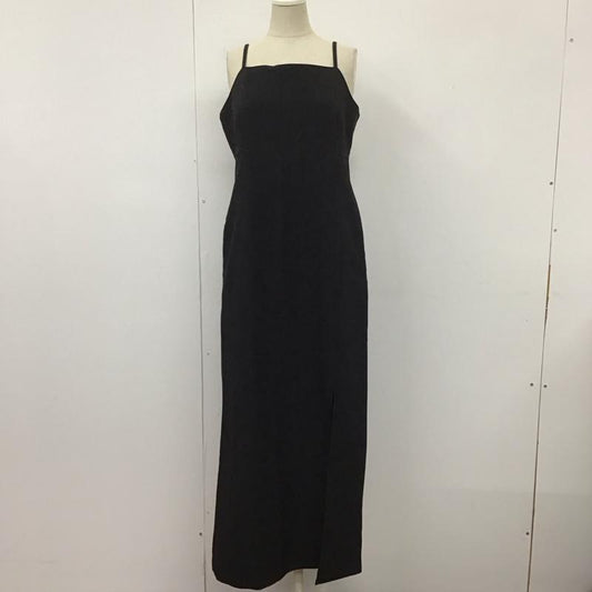 ヘザー Heather ワンピース ロングスカート FREE 無地 黒 / ブラック /  レディース USED 古着 中古 10111432