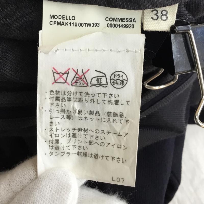 マルニ MARNI コート コート一般 38 無地 黒 / ブラック /  レディース USED 古着 中古 10142532