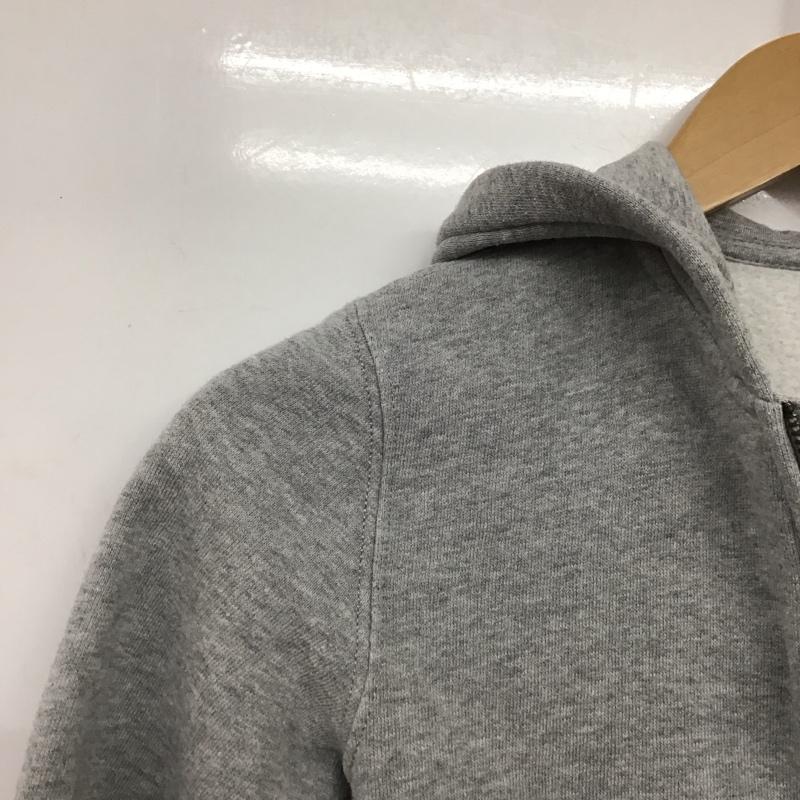 ポロラルフローレン POLO RALPH LAUREN パーカー 長袖 ジップアップパーカー 長袖パーカー カジュアルジャケット 130cm ロゴ、文字 灰 / グレー /  ボーイズ USED 古着 中古 10147371