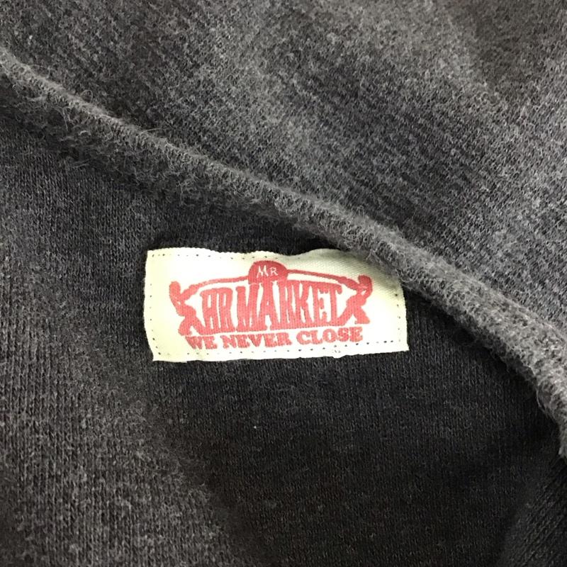 アールエイチリメイク H.R.REMAKE Tシャツ 半袖 ラグランスリーブ M 無地 チャコールグレー / チャコールグレー /  メンズ USED 古着 中古 10118130