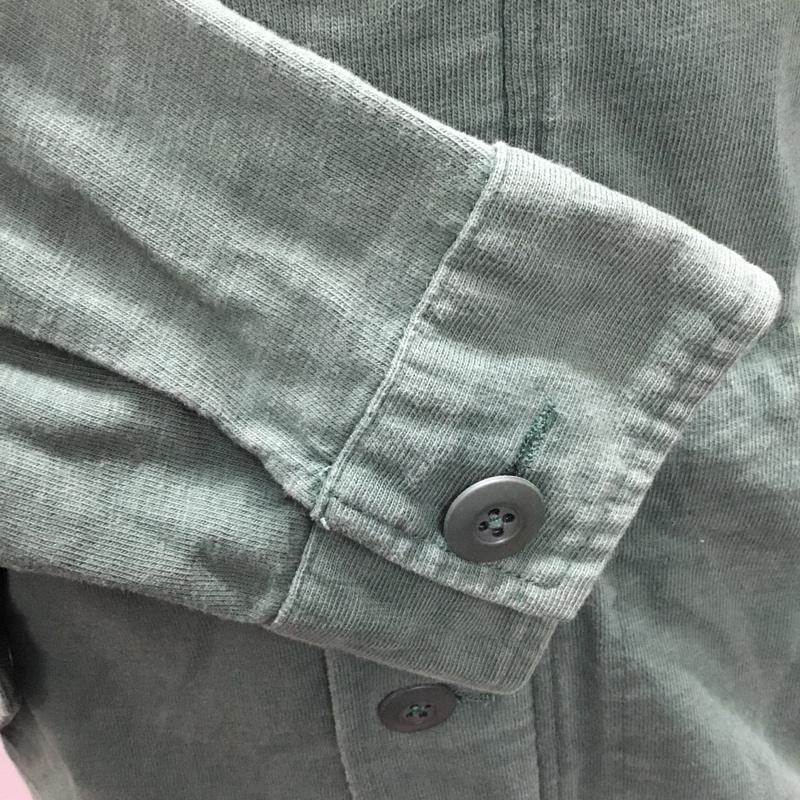 グリーンレーベルリラクシング green label relaxing ジャケット、上着 ジャンパー、ブルゾン 3227-186-0212 コットンマウンテンパーカー ジップアップジャケット アウター M 無地 緑 / グリーン /  メンズ USED 古着 中古 10108757