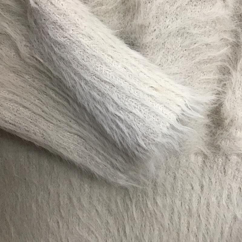 センスオブプレイス SENSEOFPLACE ニット、セーター 長袖 長袖ニットカットソー ワイドネック セーター FREE 無地 白 / ホワイト /  レディース USED 古着 中古 10142453