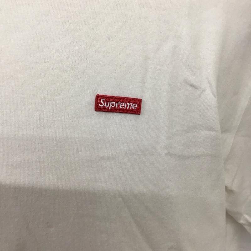 シュプリーム Supreme Tシャツ 半袖 SS24 スモールボックスロゴTシャツ 半袖カットソー クルーネックカットソー L ロゴ、文字 白 / ホワイト /  メンズ USED 古着 中古 10119458