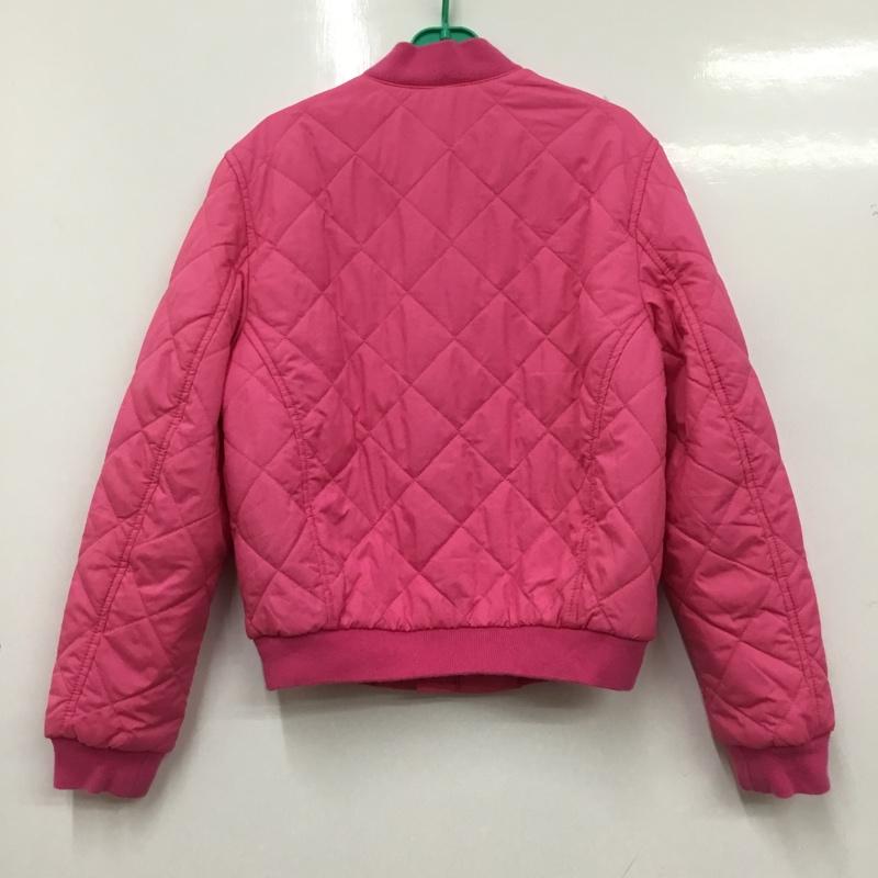 ポロラルフローレン POLO RALPH LAUREN ジャケット、上着 ジャンパー、ブルゾン ジップアップジャケット ジャンパー キルティングジャケット カジュアルジャケット M ロゴ、文字 桃 / ピンク /  ガールズ USED 古着 中古 10116535