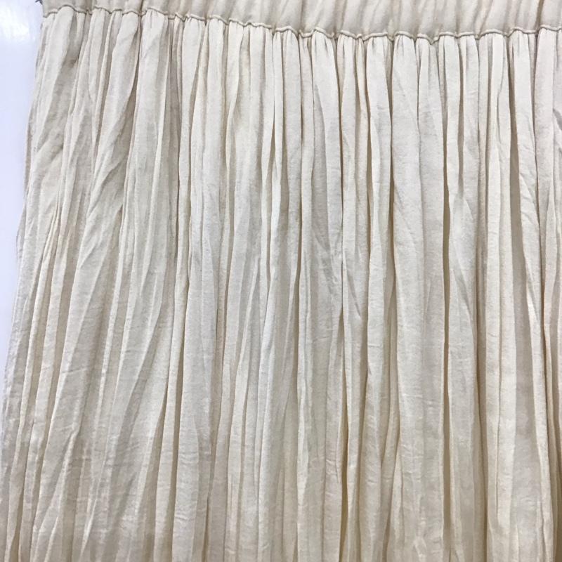 エヘカソポ ehka sopo スカート ロングスカート FREE 無地 オフホワイト / オフホワイト /  レディース USED 古着 中古 10129733