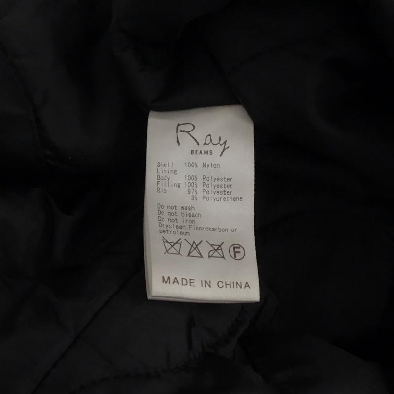 レイビームス Ray BEAMS コート コート一般 63-19-0132-895 ロングMA-1コート 1 無地 黒 / ブラック /  レディース USED 古着 中古 10146602