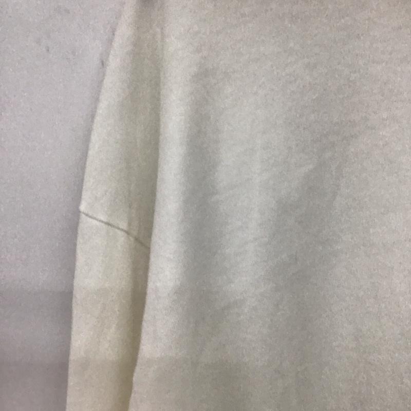 チャンピオン Champion カットソー 長袖 c8-w413 長袖Tシャツ クルーネックカットソー XL ロゴ、文字 白 / ホワイト /  メンズ USED 古着 中古 10148525