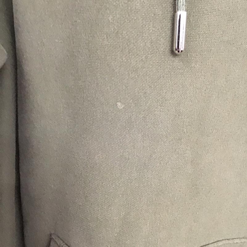 メルヴィンス MLVINCE パーカー 長袖 XL プリント X ロゴ、文字 カーキ / カーキ /  メンズ USED 古着 中古 10145766