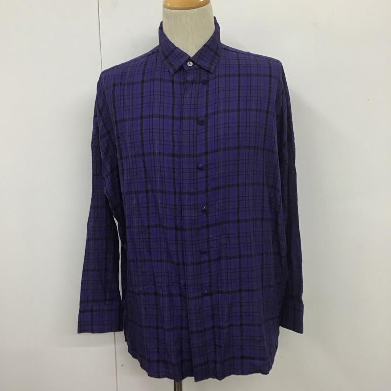 シャリーフ SHAREEF シャツ、ブラウス 長袖 1 チェック マルチカラー / マルチカラー /  メンズ USED 古着 中古 10108059