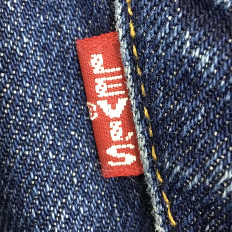 リーバイス Levi s パンツ デニム、ジーンズ 201XX 90s 201-0003 ビッグE　USA製 32 ロゴ、文字 青 / ブルー /  メンズ USED 古着 中古 10113092