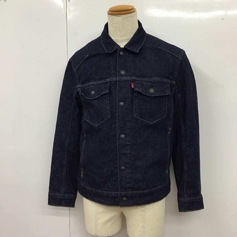 リーバイス Levi s ジャケット、上着 ジャケット、ブレザー デニムジャケット Ｇジャン S 無地 インディゴ / インディゴ /  メンズ USED 古着 中古 10117168
