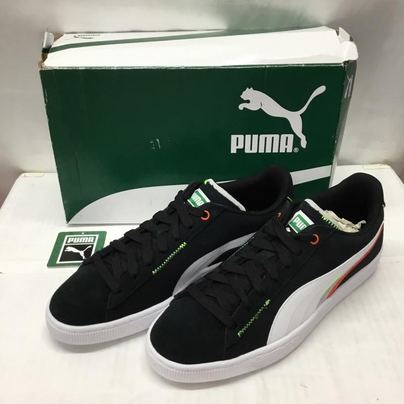 プーマ PUMA スニーカー スニーカー 382875-05 SUEDE DISPLACED 27.5cm 箱有 27.5cm ロゴ、文字 黒 / ブラック / X 白 / ホワイト /  メンズ USED 古着 中古 10115238