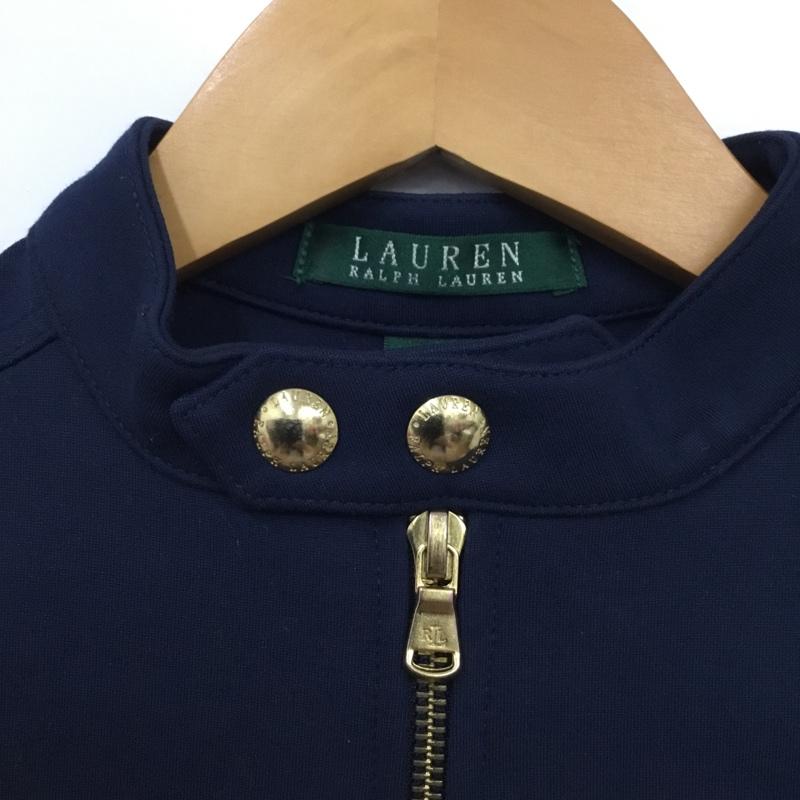 ラルフローレン RALPHLAUREN ジャケット、上着 ジャンパー、ブルゾン ジップアップジャケット ジャンパー ジャケット カジュアルジャケット アウター 150cm 無地 紺 / ネイビー /  ボーイズ USED 古着 中古 10116547