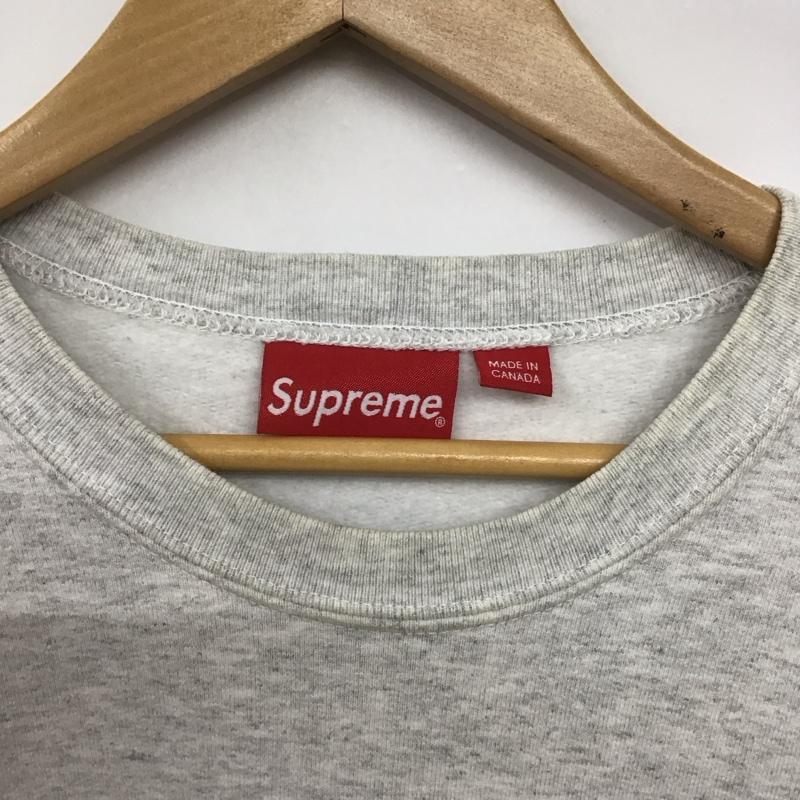 シュプリーム Supreme トレーナー 長袖 Fuck You Crewneck L 無地 X ロゴ、文字 灰 / グレー /  メンズ USED 古着 中古 10142994