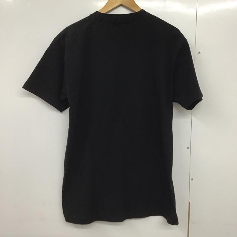 ビームス BEAMS Tシャツ 半袖 半袖カットソー プリントTシャツ クルーネックカットソー L プリント 黒 / ブラック /  メンズ USED 古着 中古 10141674