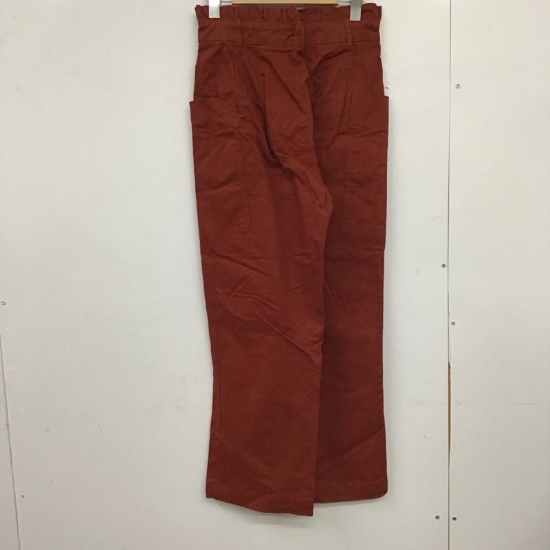 ザラ ZARA パンツ スラックス S 無地 茶 / ブラウン /  レディース USED 古着 中古 10150188