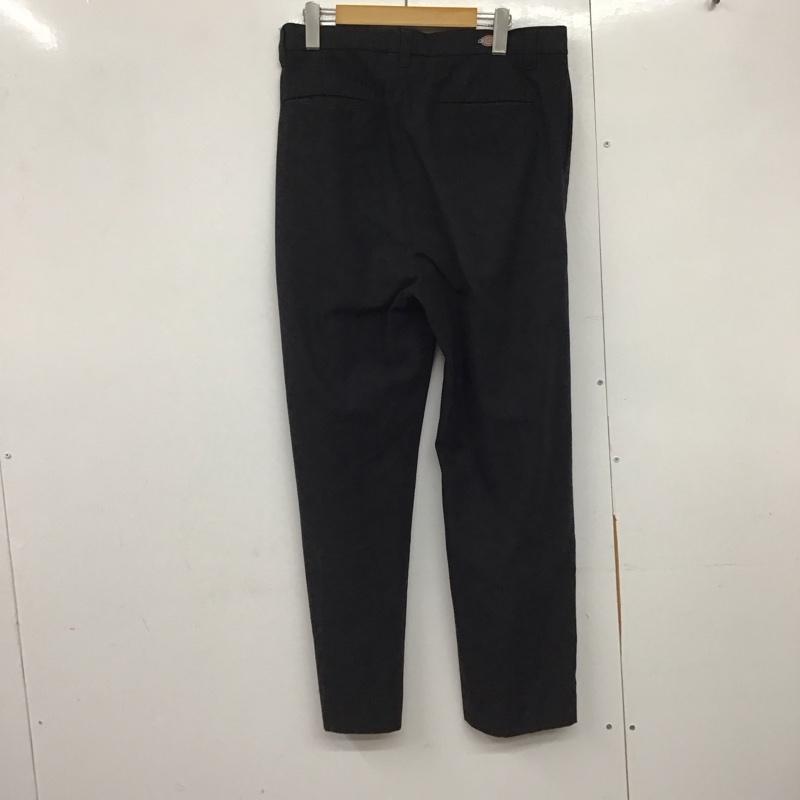 アンユーズド UNUSED パンツ ワークパンツ、ペインターパンツ uw1056 ディッキーズ スラックス ワークパンツ 2 無地 黒 / ブラック /  メンズ USED 古着 中古 10144596
