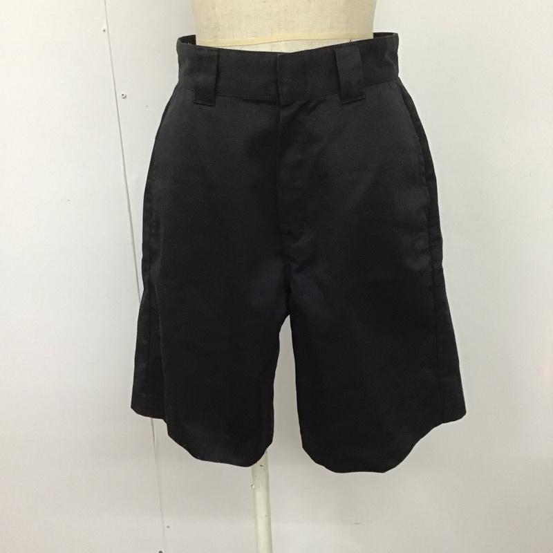 ディッキーズ Dickies パンツ ショートパンツ ショートパンツ ハーフパンツ カジュアルパンツ S 無地 黒 / ブラック /  レディース USED 古着 中古 10109221