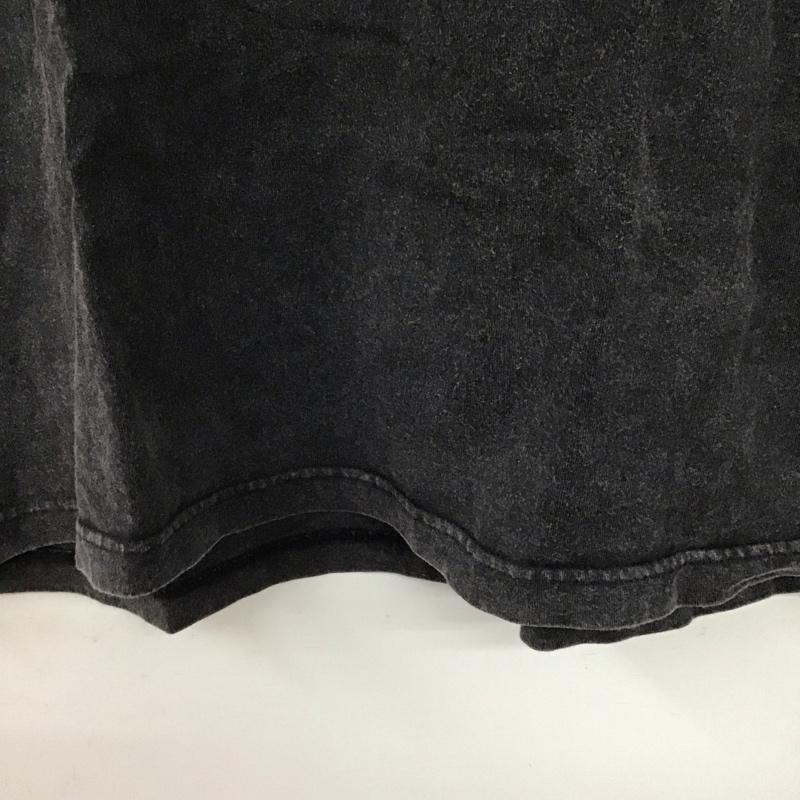 ザッツライフ That s life Tシャツ 半袖 半袖カットソー プリントTシャツ クルーネックカットソー L プリント 黒 / ブラック /  メンズ USED 古着 中古 10142437