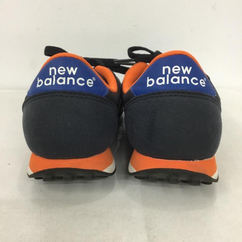 ニューバランス New Balance スニーカー スニーカー U410BBY 22.5cm 22.5cm ロゴ、文字 紺 / ネイビー / X 橙 / オレンジ /  レディース USED 古着 中古 10140474