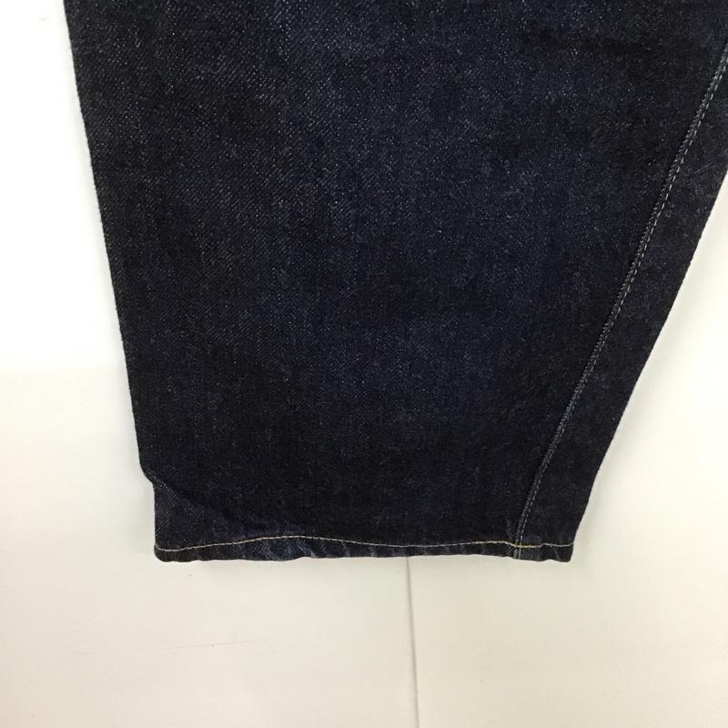 シックスティエイトアンドブラザーズ 68&brothers パンツ デニム、ジーンズ デニムパンツ ストレートパンツ ワイドパンツ カジュアルパンツ M 無地 インディゴ / インディゴ /  メンズ USED 古着 中古 10109303