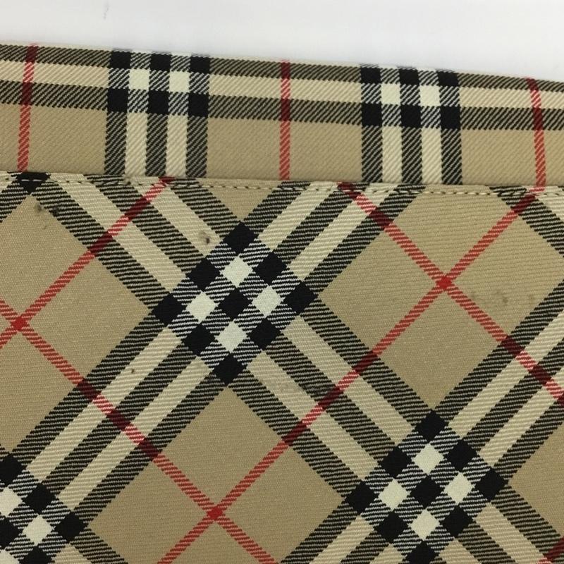 バーバリーブルーレーベル BURBERRY BLUE LABEL ショルダーバッグ ショルダーバッグ ノバチェック フリンジ チェック ベージュ / ベージュ / X 白 / ホワイト / X 黒 / ブラック / X 赤 / レッド /  レディース USED 古着 中古 10144341