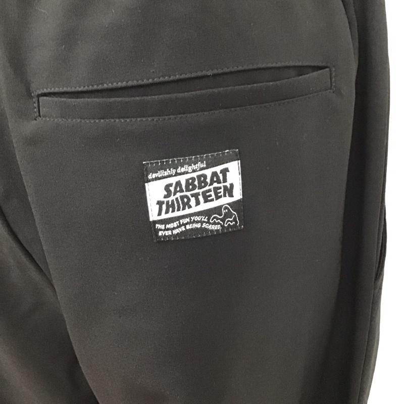古着 USED パンツ スラックス SBT-PT-032 SPOOKY GIRL BEACH PANTS ビーチパンツ XL ロゴ、文字 黒 / ブラック /  メンズ USED 古着 中古 10113942