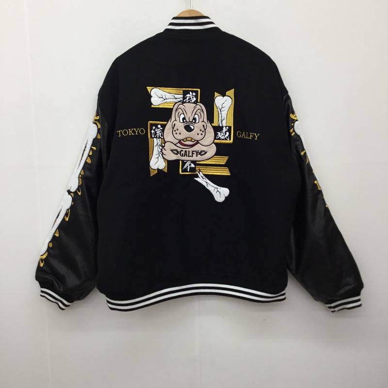 ガルフィー GALFY ジャケット、上着 ジャケット、ブレザー 東京リベンジャーズ L ロゴ、文字 X 刺繍 黒 / ブラック /  メンズ USED 古着 中古 10138381