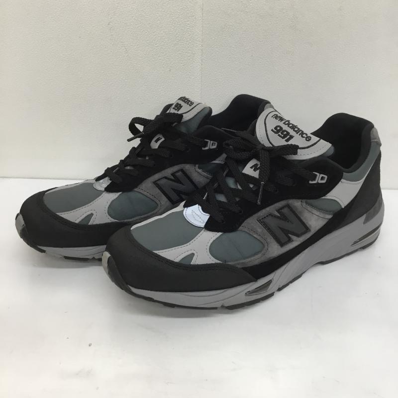 ニューバランス New Balance スニーカー スニーカー M991WTR US：9.5 ロゴ、文字 黒 / ブラック / X 灰 / グレー /  メンズ USED 古着 中古 10105899