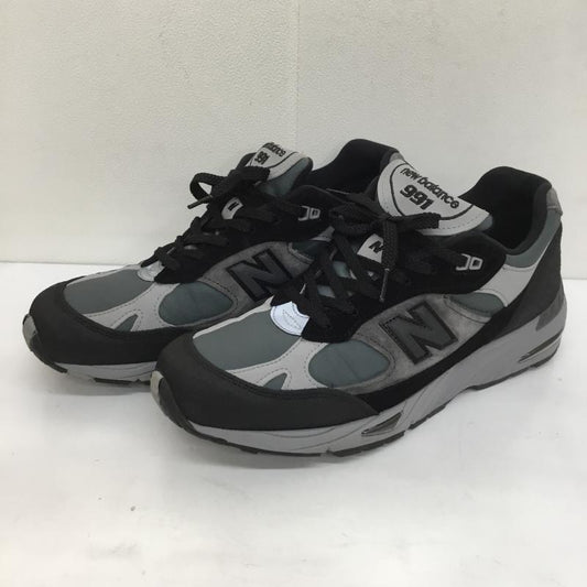 ニューバランス New Balance スニーカー スニーカー M991WTR US：9.5 ロゴ、文字 黒 / ブラック / X 灰 / グレー /  メンズ USED 古着 中古 10105899