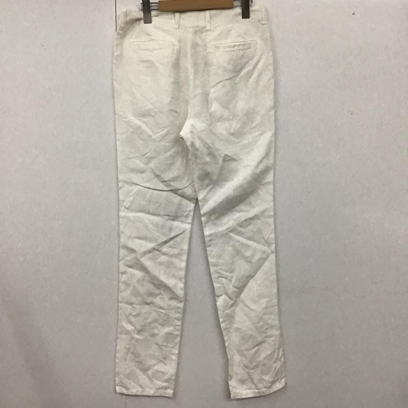 マッキントッシュフィロソフィー MACKINTOSH PHILOSOPH パンツ ワークパンツ、ペインターパンツ カジュアルパンツ ワークパンツ ワイドパンツ 38 無地 白 / ホワイト /  レディース USED 古着 中古 10114675