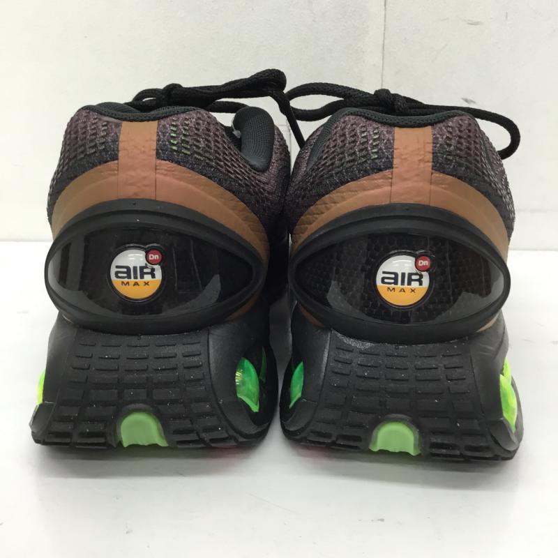 ナイキ NIKE スニーカー スニーカー IB8065-045 AIR MAX DN OFF NOIR/LT LEMON TWIST-LT BRITISH TAN 28.0cm ロゴ、文字 黒 / ブラック / X 紫 / パープル / X 緑 / グリーン /  メンズ USED 古着 中古 10141694
