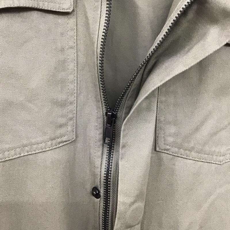 ジルブレイズ JILL BLAZE ワンピース・ドレス・オールインワン ワンピース・ドレス・オールインワン オールインワン つなぎ ワークパンツ カジュアルパンツ 長袖 M 無地 ベージュ / ベージュ /  メンズ USED 古着 中古 10109114