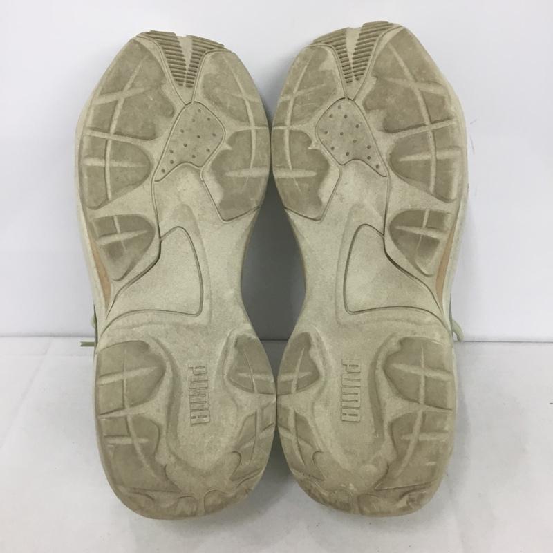 プーマ PUMA スニーカー スニーカー 368024 02 THUNDER DESERT WMNS 24.5cm 24.5cm ロゴ、文字 薄緑 / ライトグリーン /  レディース USED 古着 中古 10134540