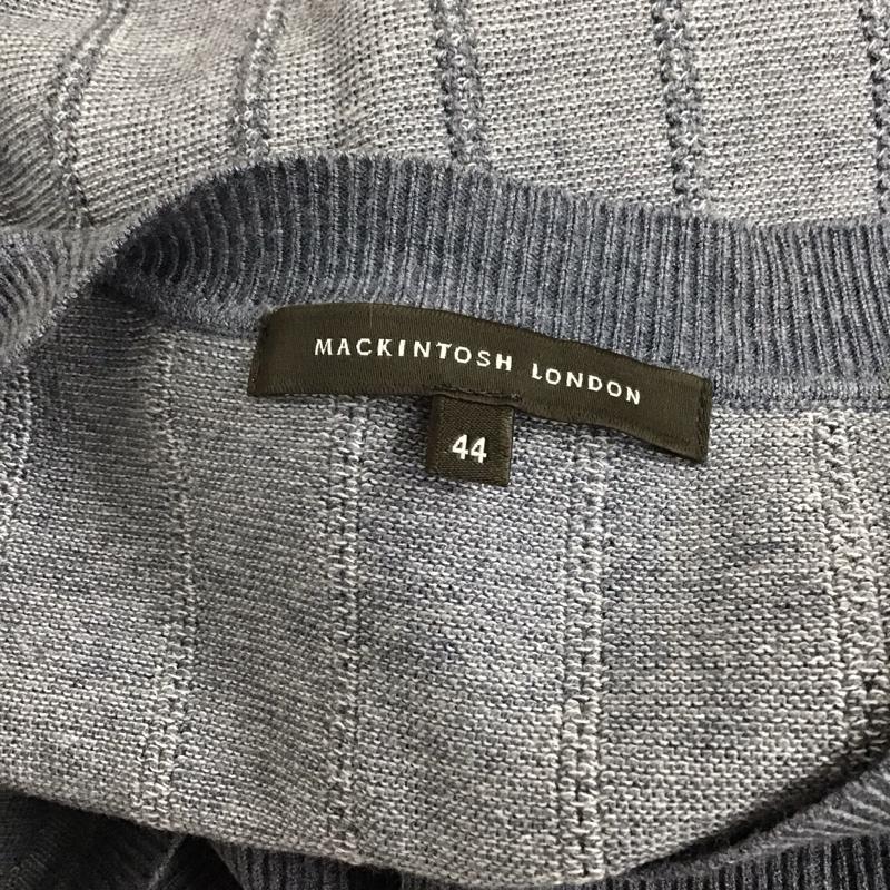 マッキントッシュ Mackintosh ニット、セーター 長袖 44  灰 / グレー /  レディース USED 古着 中古 10121244