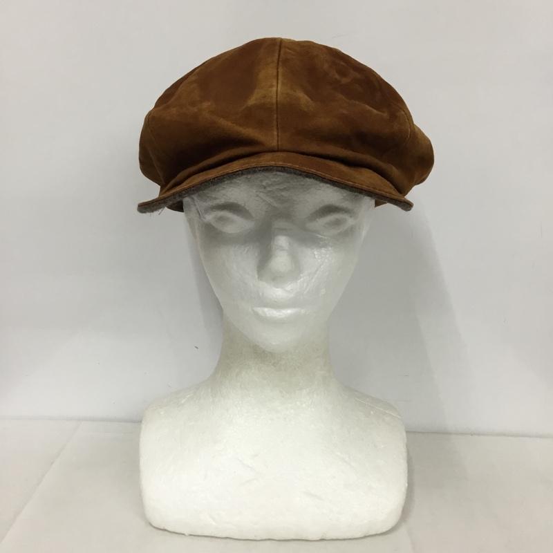 ゲンテン genten 帽子 キャップ dan genten キャスケット 無地 茶 / ブラウン /  メンズ USED 古着 中古 10143663