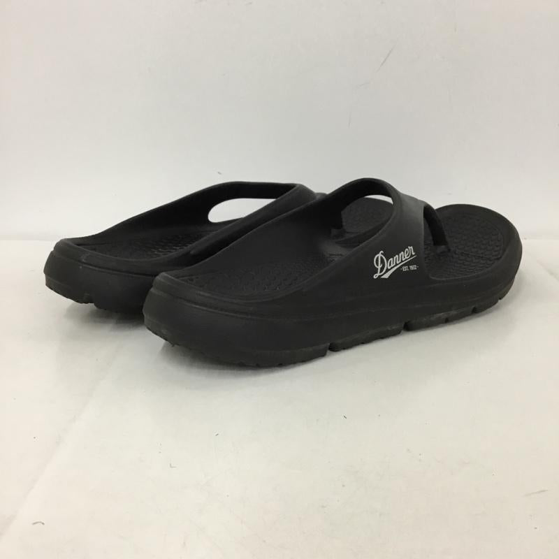 ダナー Danner サンダル サンダル MIZUGUMO FLIP リカバリーサンダル 10 ロゴ、文字 黒 / ブラック /  メンズ USED 古着 中古 10147423